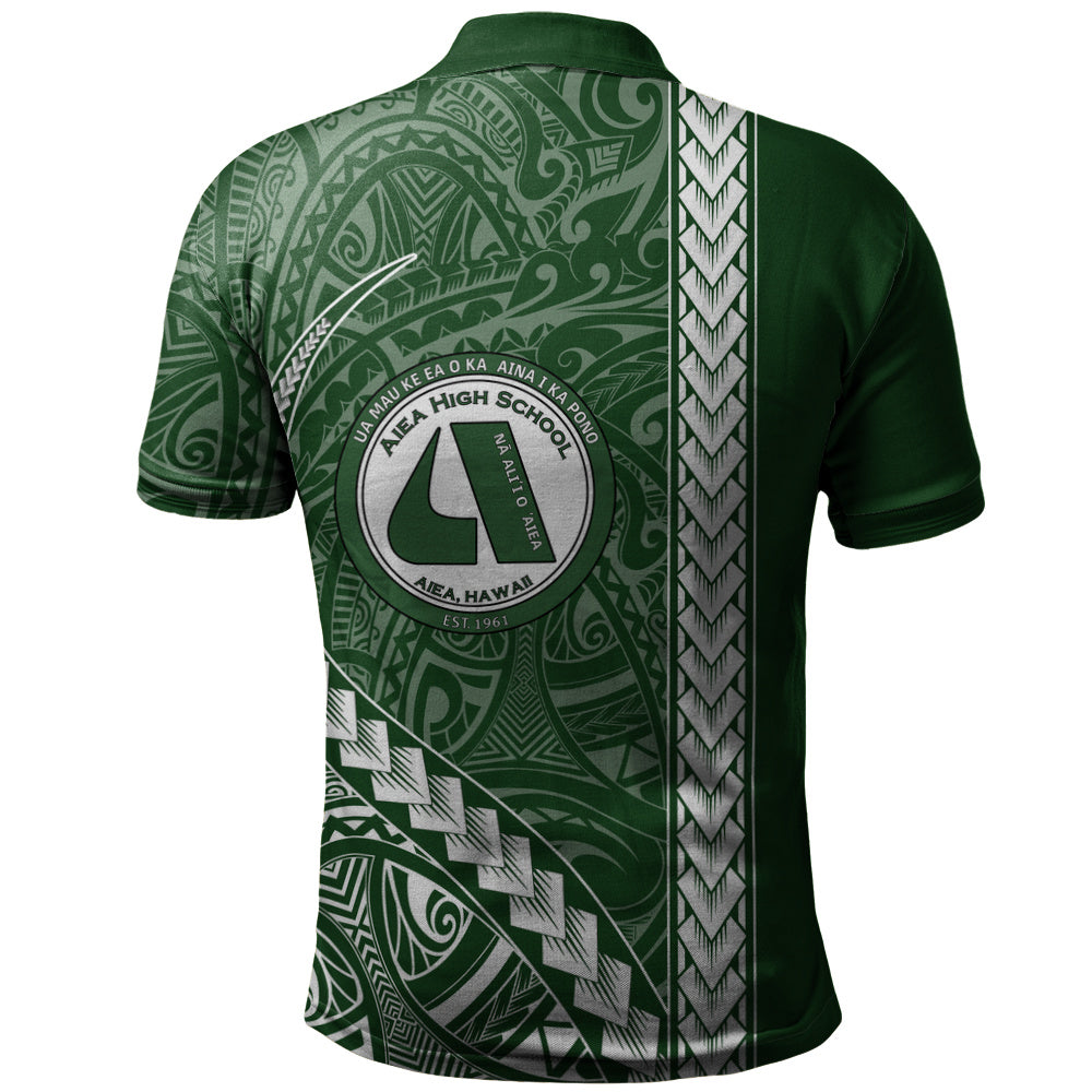 ʻAiea High School Polo Shirt Tribal Polynesian Pride Style