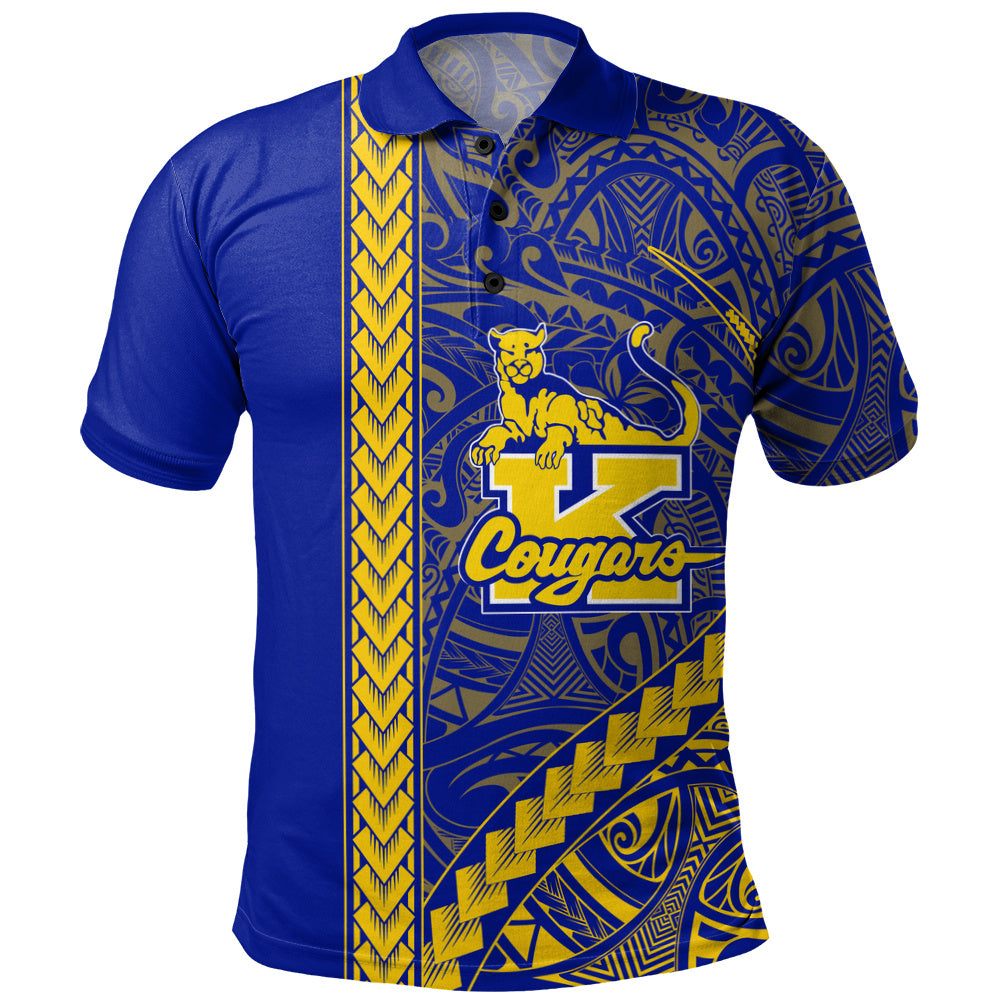 Henry J. Kaiser High School (Hawaii) Polo Shirt Tribal Polynesian Pride Style
