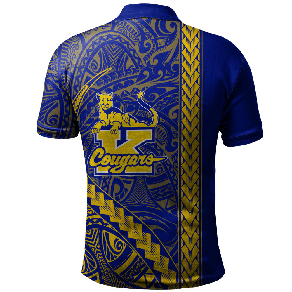 Henry J. Kaiser High School (Hawaii) Polo Shirt Tribal Polynesian Pride Style