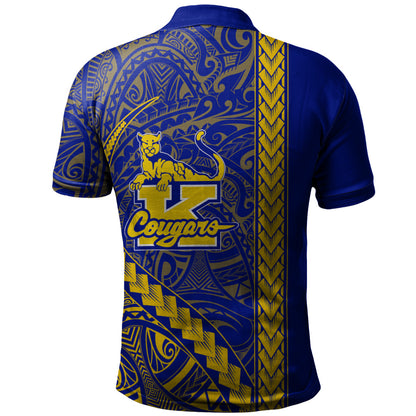 Henry J. Kaiser High School (Hawaii) Polo Shirt Tribal Polynesian Pride Style