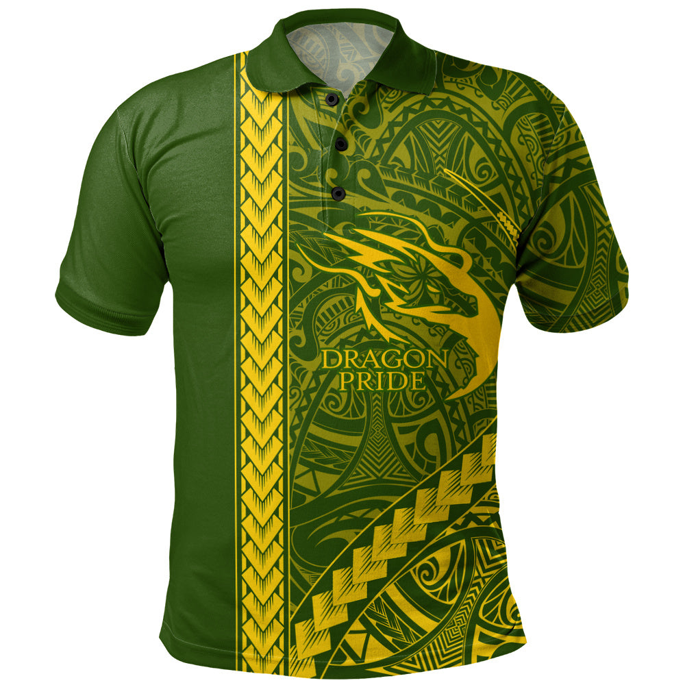 Honokaʻa High & Intermediate School Polo Shirt Tribal Polynesian Pride Style