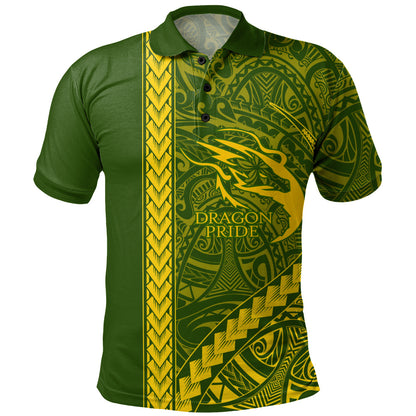 Honokaʻa High & Intermediate School Polo Shirt Tribal Polynesian Pride Style
