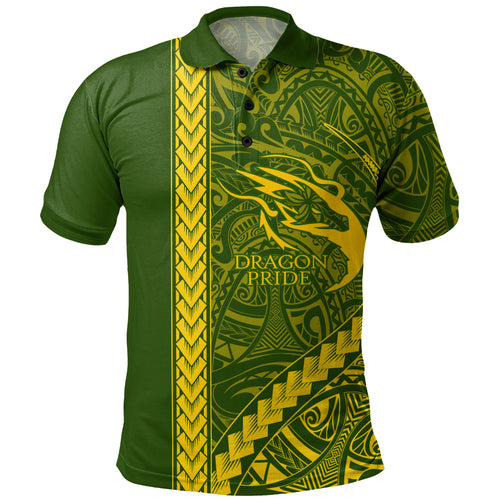 Honokaʻa High & Intermediate School Polo Shirt Tribal Polynesian Pride Style