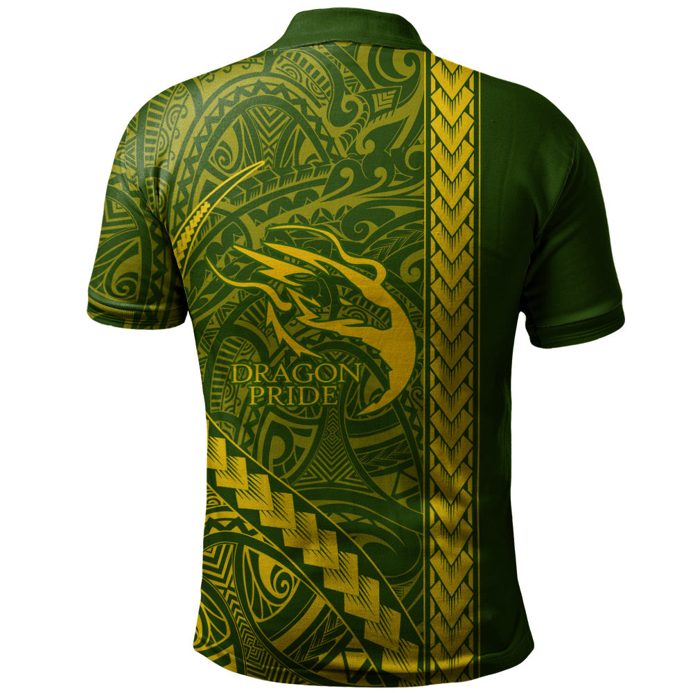 Honokaʻa High & Intermediate School Polo Shirt Tribal Polynesian Pride Style