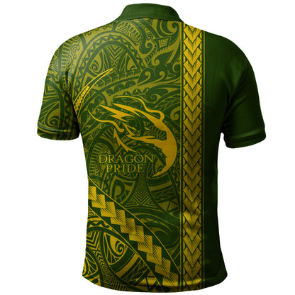 Honokaʻa High & Intermediate School Polo Shirt Tribal Polynesian Pride Style