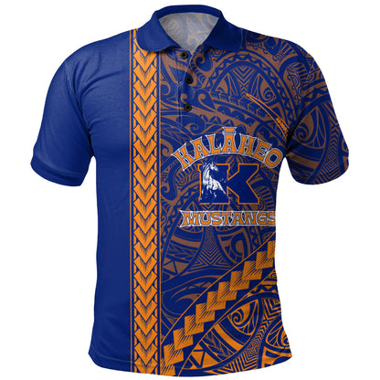Kalaheo High School Polo Shirt Tribal Polynesian Pride Style