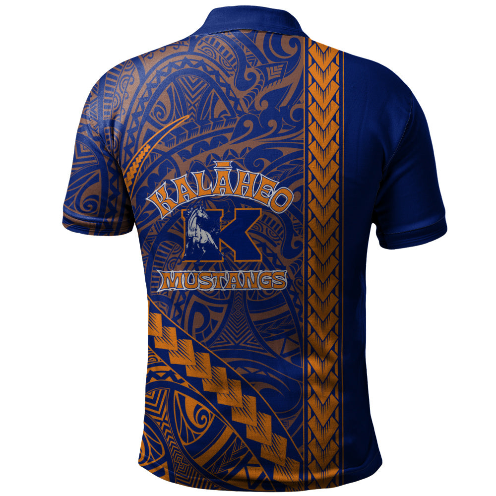 Kalaheo High School Polo Shirt Tribal Polynesian Pride Style
