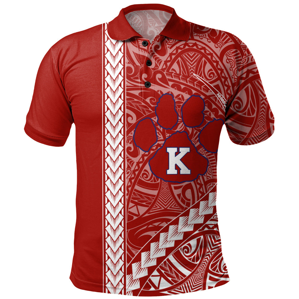 Keaʻau High School Polo Shirt Tribal Polynesian Pride Style