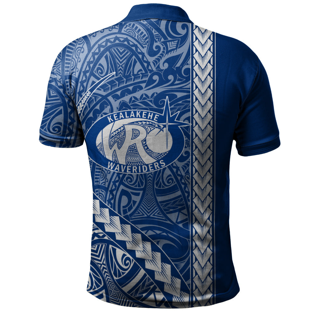 Kealakehe High School Polo Shirt Tribal Polynesian Pride Style