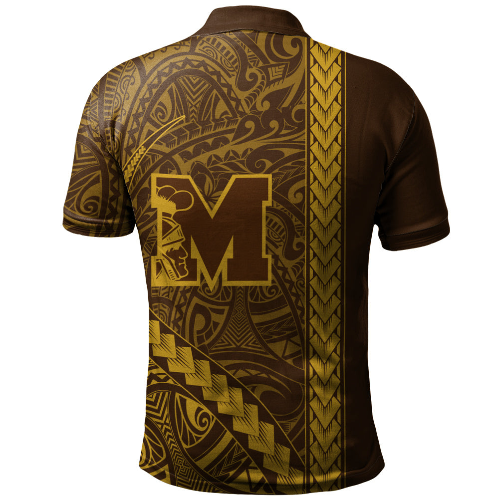 Mililani High School Polo Shirt Tribal Polynesian Pride Style