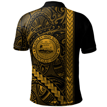 President William McKinley High School Polo Shirt Tribal Polynesian Pride Style