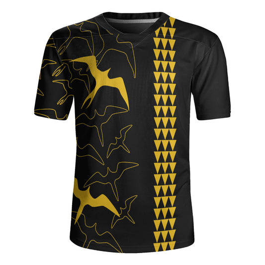 Hawaii Rugby Jersey Iwa Bird Flight Style