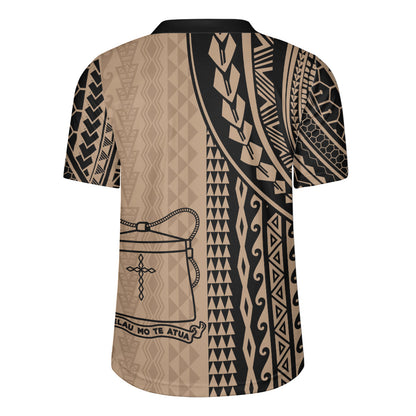 Tokelau Rugby Jersey Polynesian Tattoo