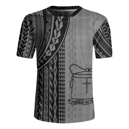 Tokelau Rugby Jersey Polynesian Tattoo