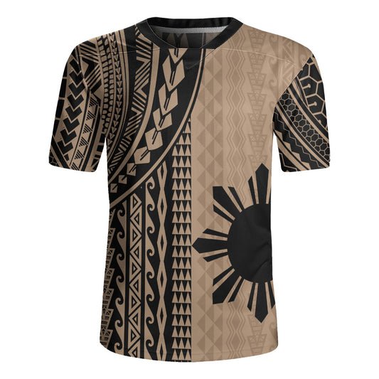 Philippines Filipinos Rugby Jersey Polynesian Tattoo