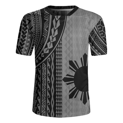 Philippines Filipinos Rugby Jersey Polynesian Tattoo