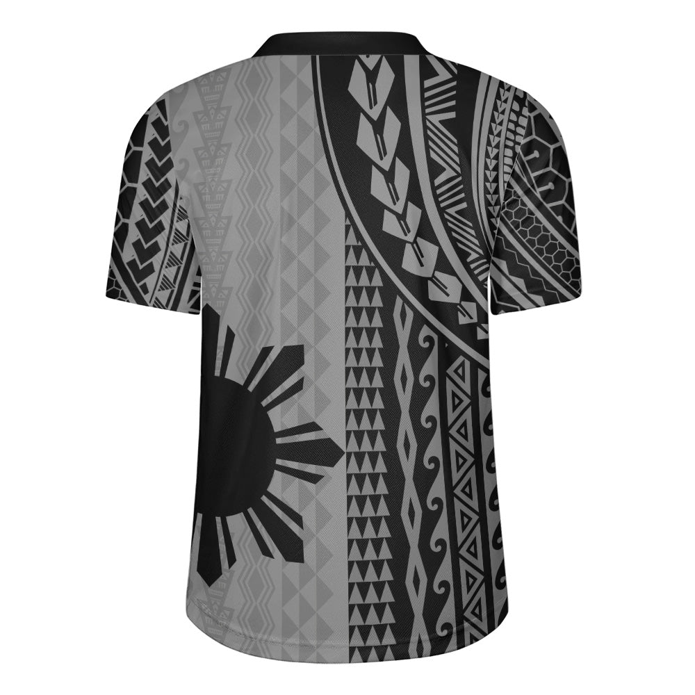 Philippines Filipinos Rugby Jersey Polynesian Tattoo