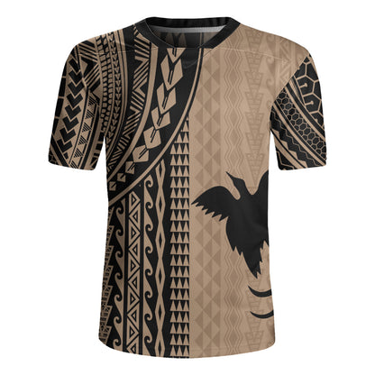 Papua New Guinea Rugby Jersey Polynesian Tattoo