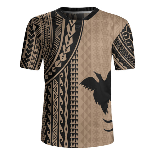 Papua New Guinea Rugby Jersey Polynesian Tattoo