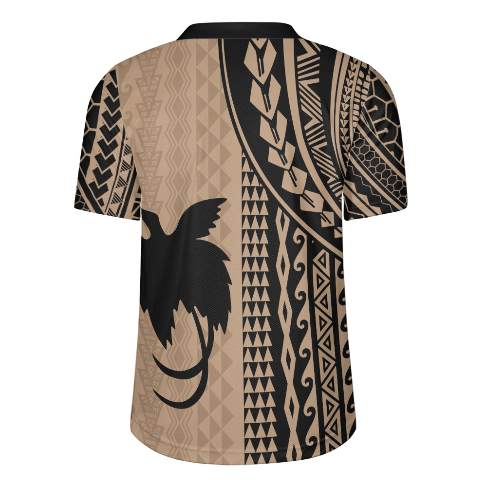 Papua New Guinea Rugby Jersey Polynesian Tattoo