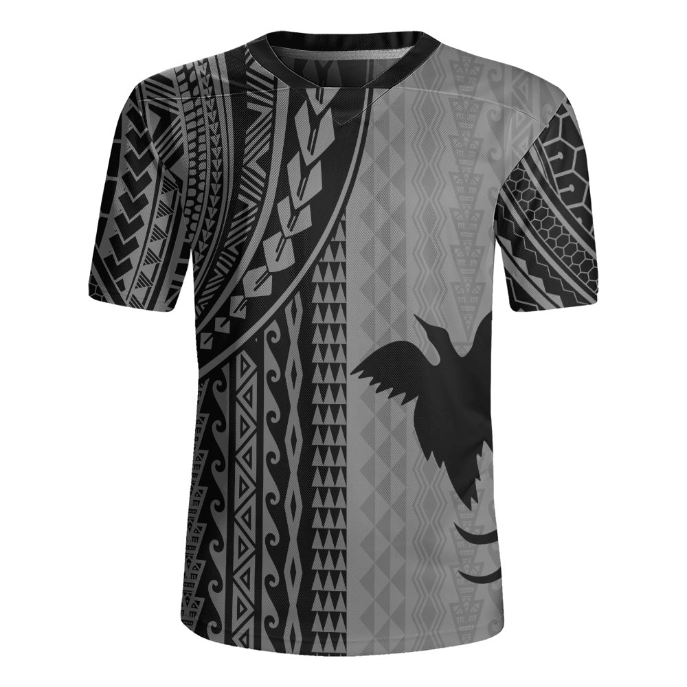 Papua New Guinea Rugby Jersey Polynesian Tattoo