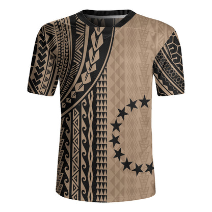 Cook Islands Rugby Jersey Polynesian Tattoo