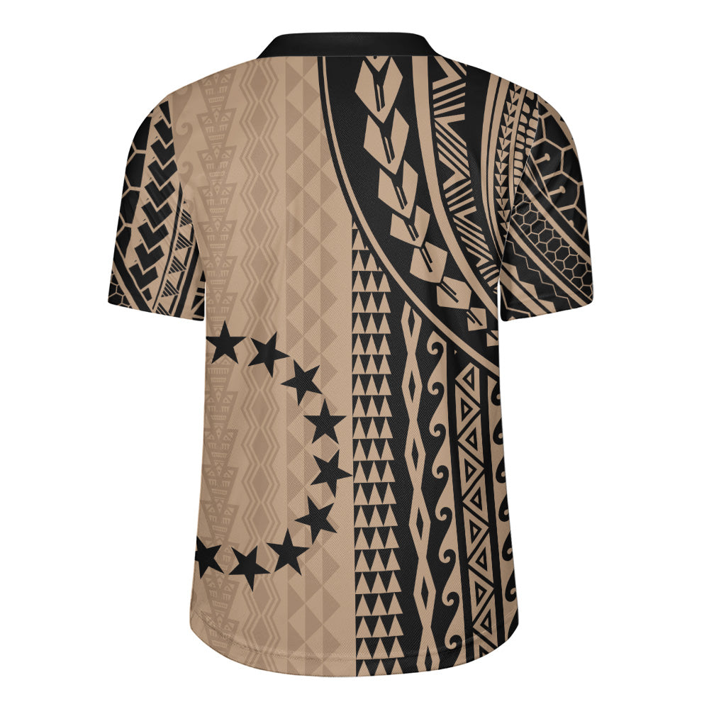 Cook Islands Rugby Jersey Polynesian Tattoo