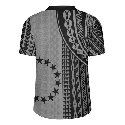 Cook Islands Rugby Jersey Polynesian Tattoo