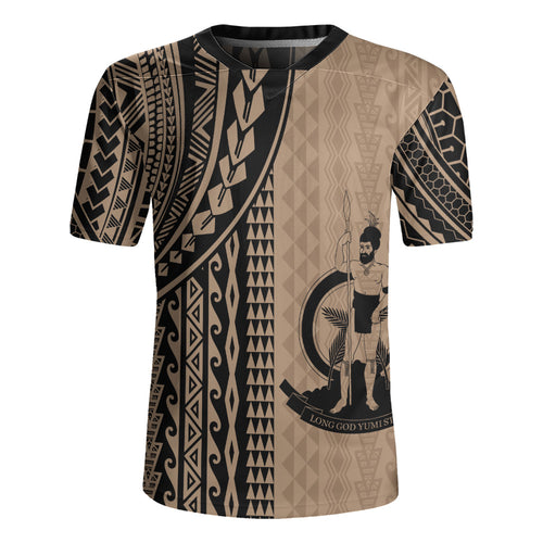 Vanuatu Rugby Jersey Polynesian Tattoo
