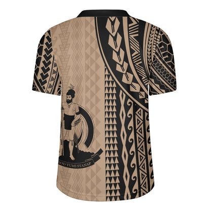 Vanuatu Rugby Jersey Polynesian Tattoo