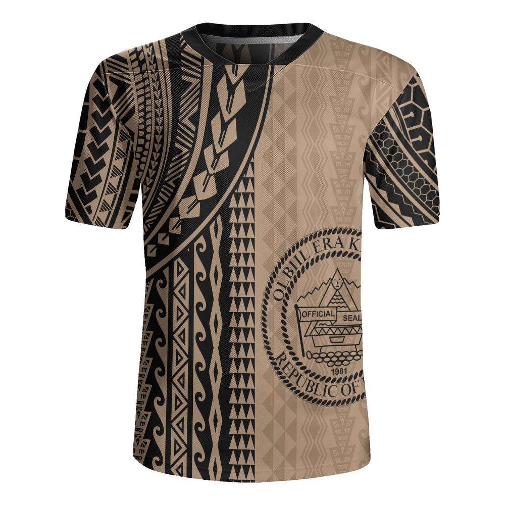 Palau Rugby Jersey Polynesian Tattoo