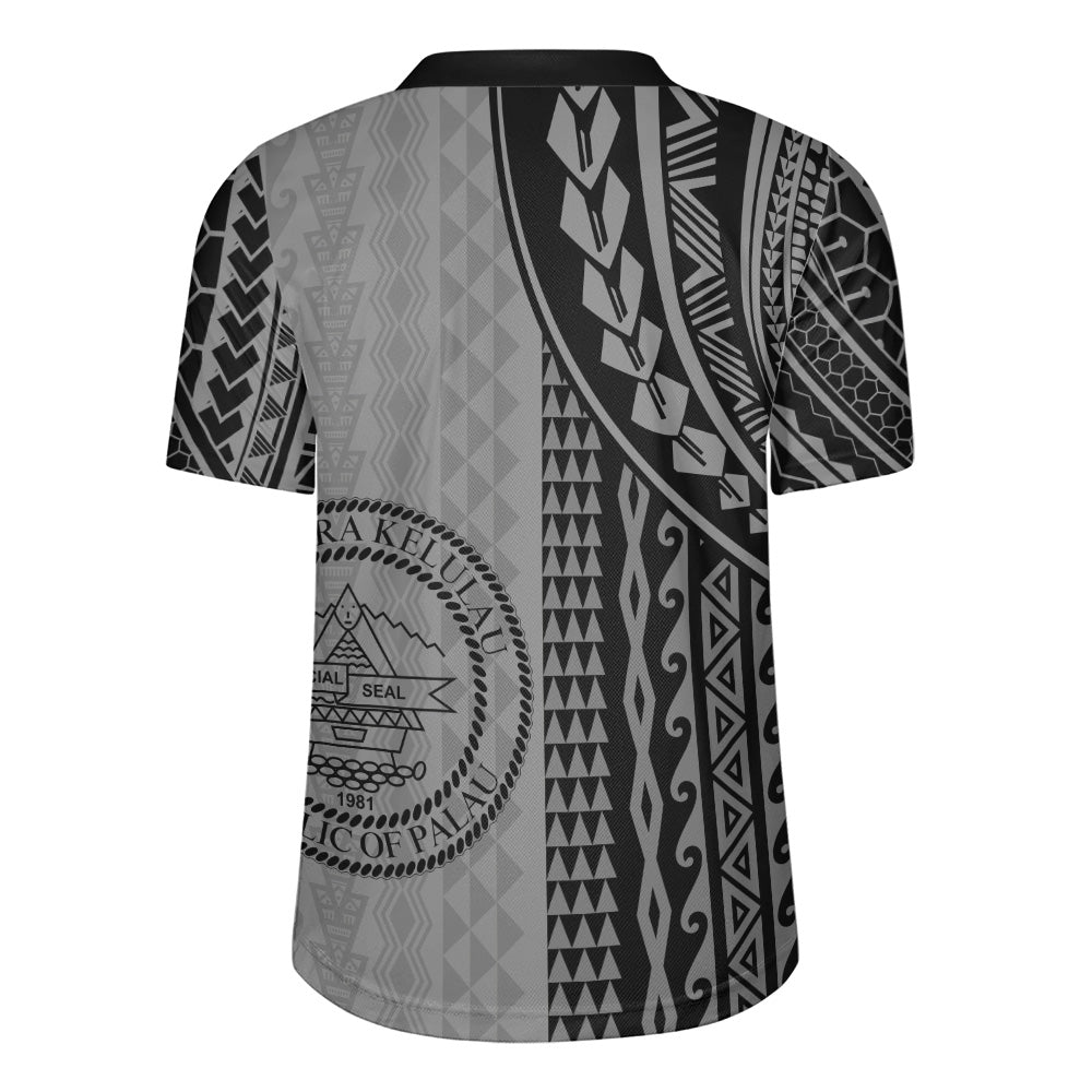Palau Rugby Jersey Polynesian Tattoo