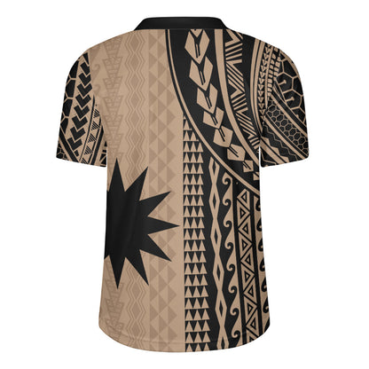 Nauru Rugby Jersey Polynesian Tattoo