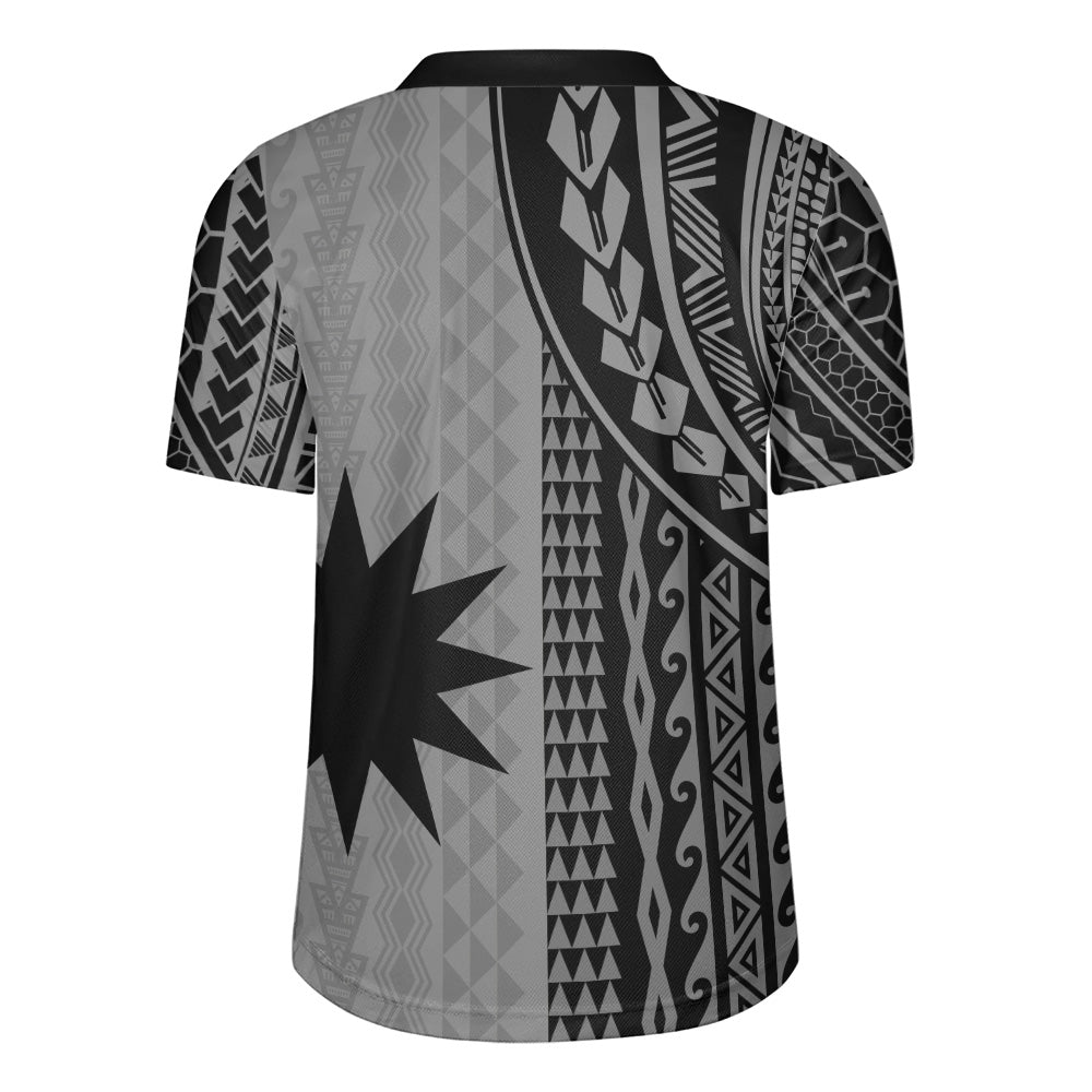 Nauru Rugby Jersey Polynesian Tattoo
