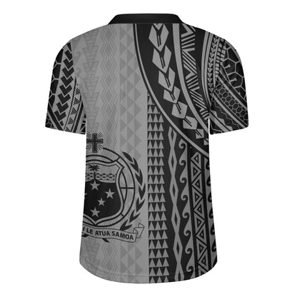 Samoa Rugby Jersey Polynesian Tattoo