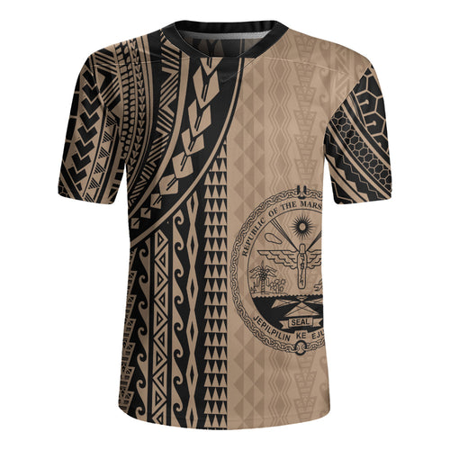 Marshall Islands Rugby Jersey Polynesian Tattoo