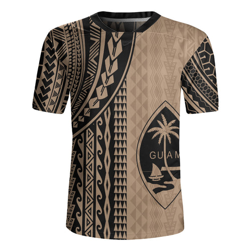 Guam Rugby Jersey Polynesian Tattoo