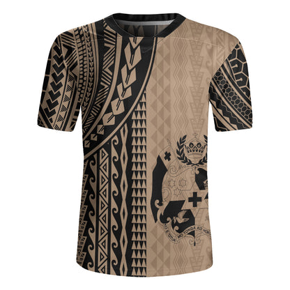 Tonga Rugby Jersey Polynesian Tattoo