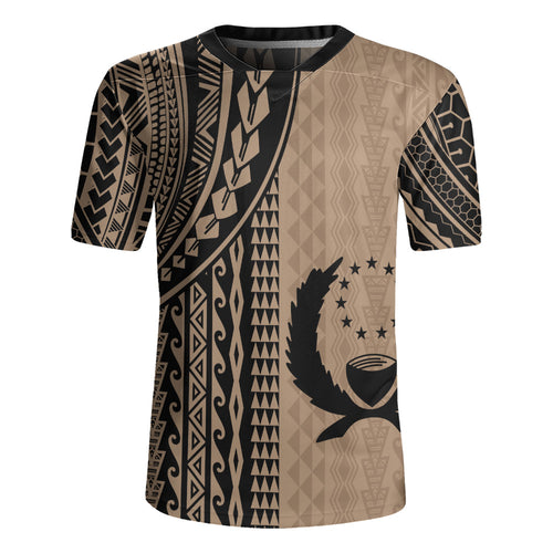 Pohnpei State Rugby Jersey Polynesian Tattoo