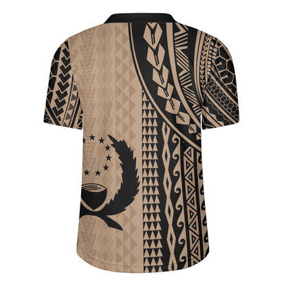 Pohnpei State Rugby Jersey Polynesian Tattoo