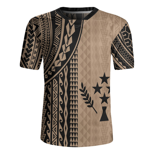 Kosrae Rugby Jersey Polynesian Tattoo
