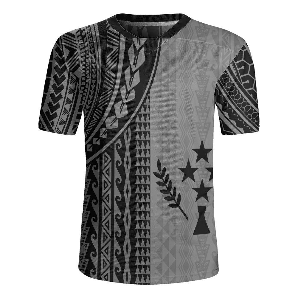 Kosrae Rugby Jersey Polynesian Tattoo