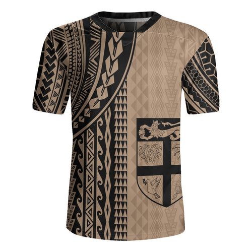 Fiji Rugby Jersey Polynesian Tattoo