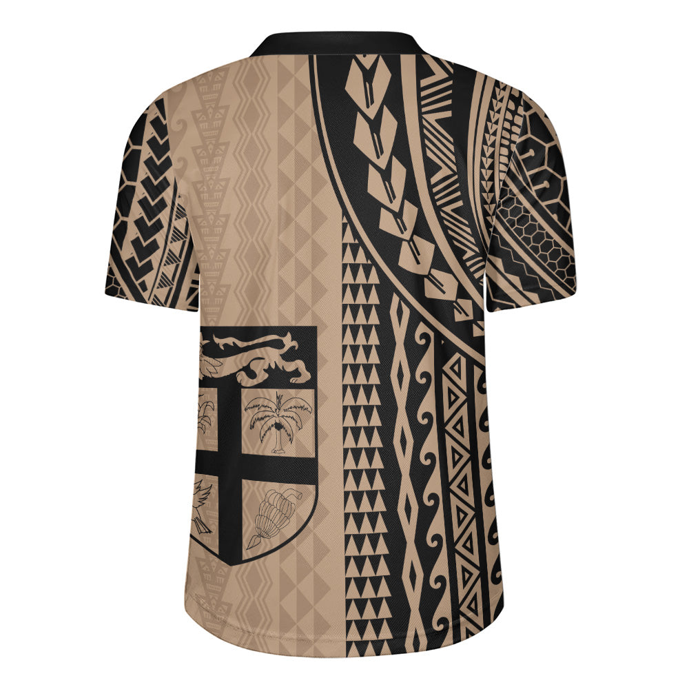 Fiji Rugby Jersey Polynesian Tattoo