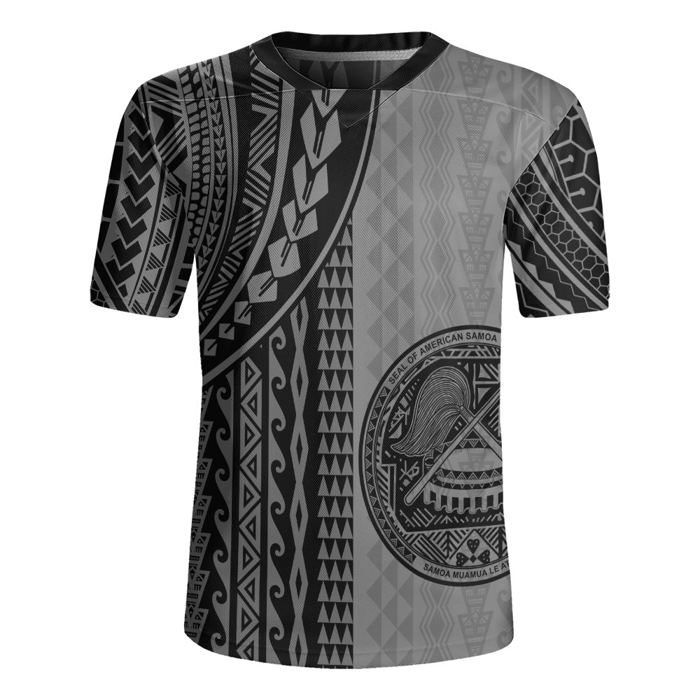 American Samoa Rugby Jersey Polynesian Tattoo