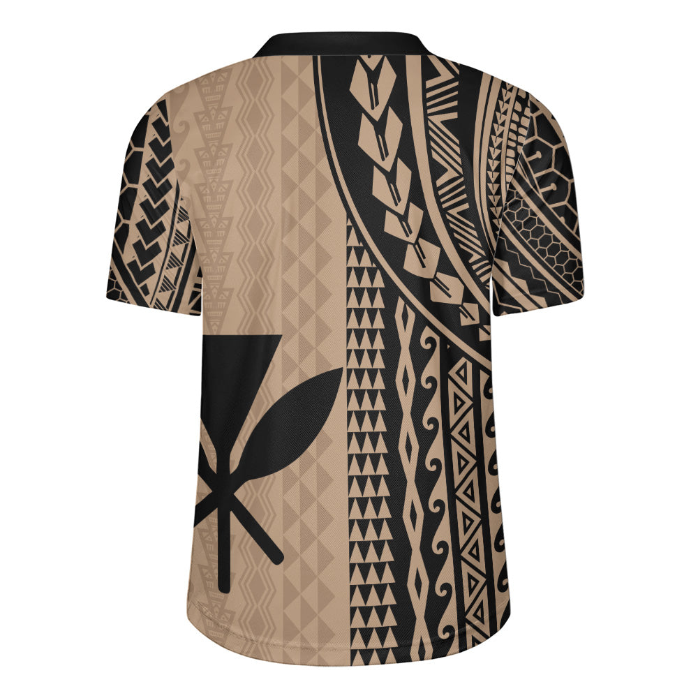 Hawaii Rugby Jersey Kanaka Maoli Polynesian Tattoo