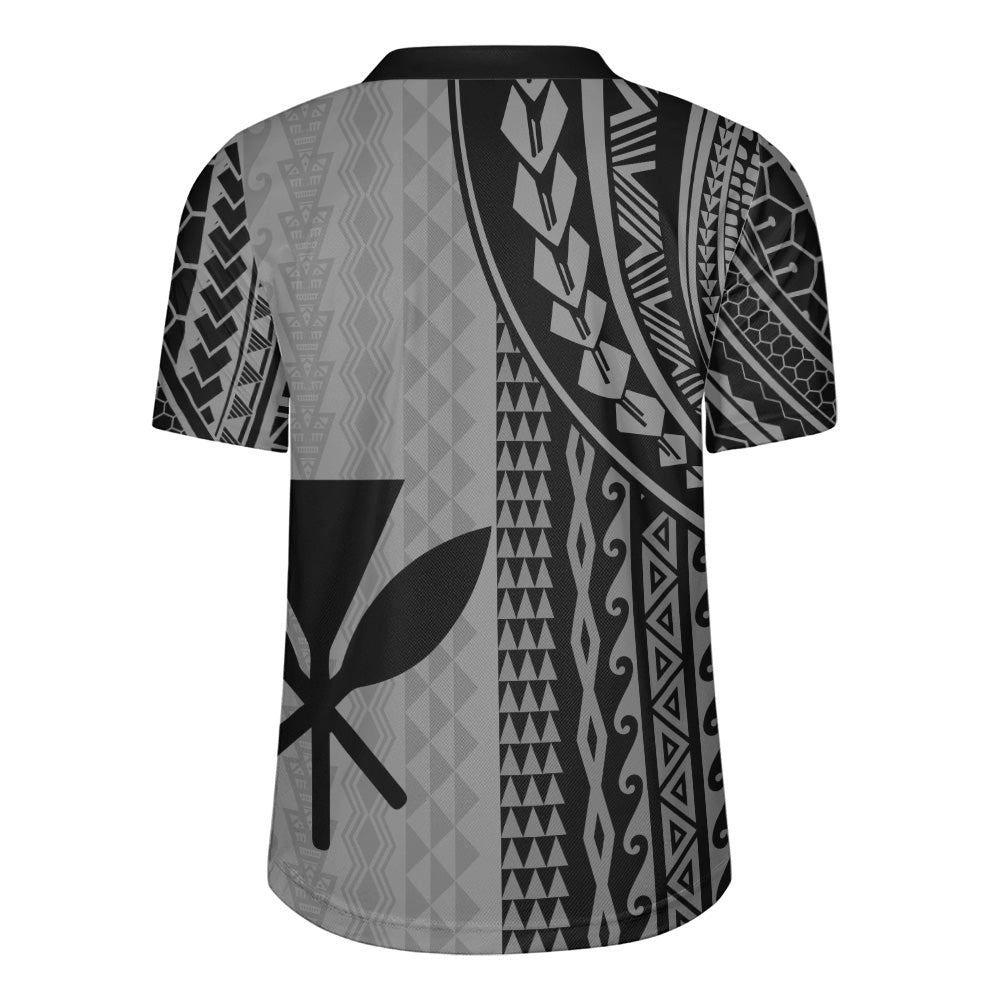 Hawaii Rugby Jersey Kanaka Maoli Polynesian Tattoo