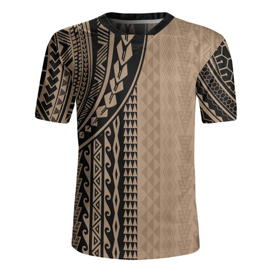 Hawaii Rugby Jersey Polynesia Polynesian Tattoo