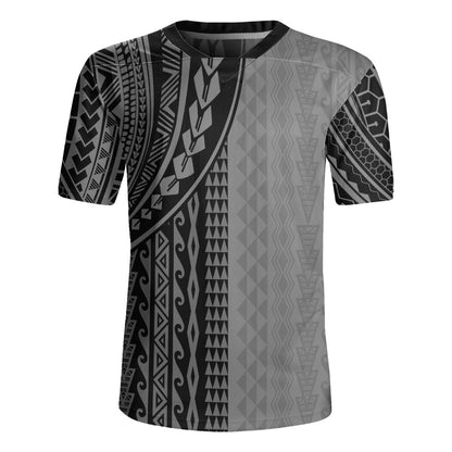 Hawaii Rugby Jersey Polynesia Polynesian Tattoo
