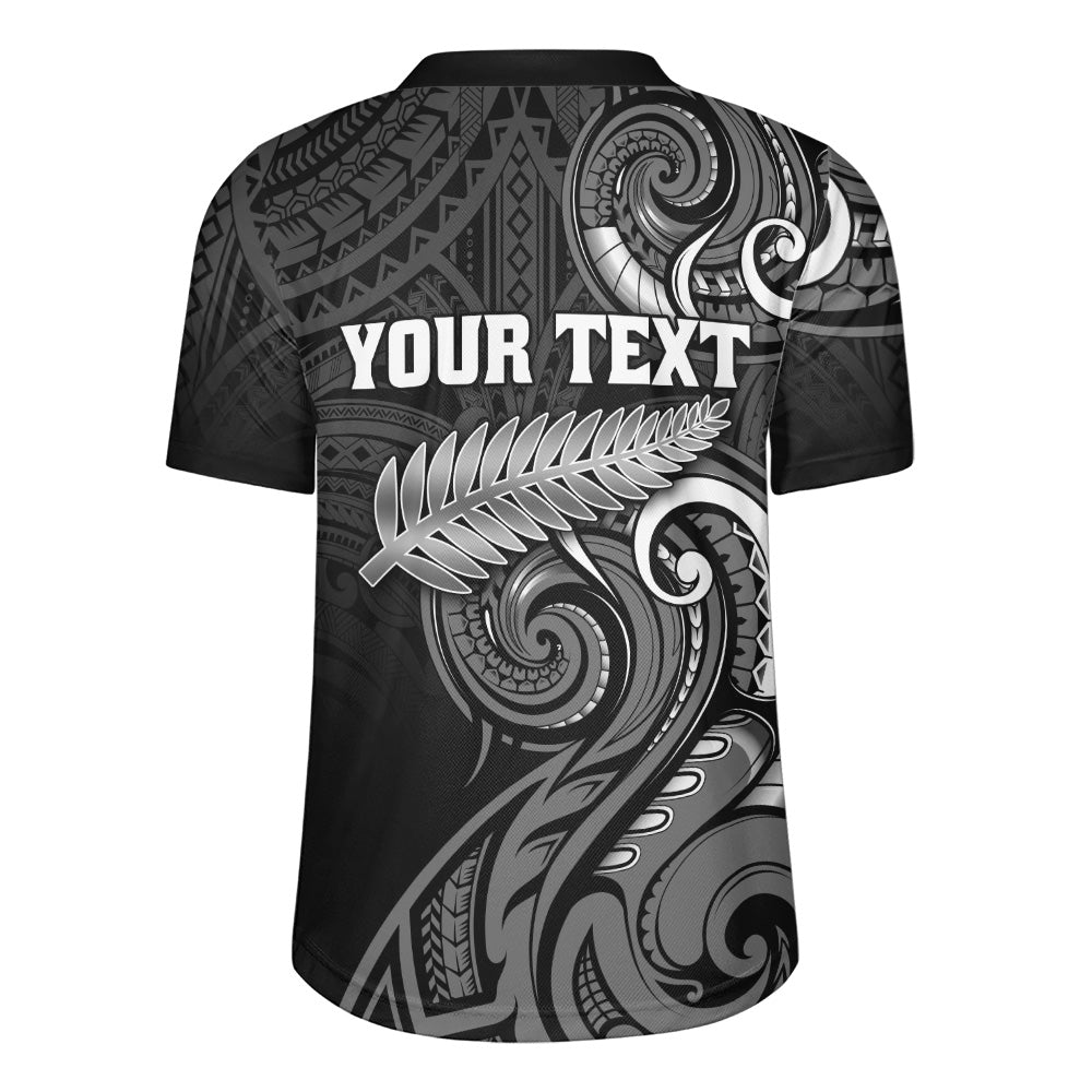 New Zealand Rugby Jersey Maori Koru Spirit Style